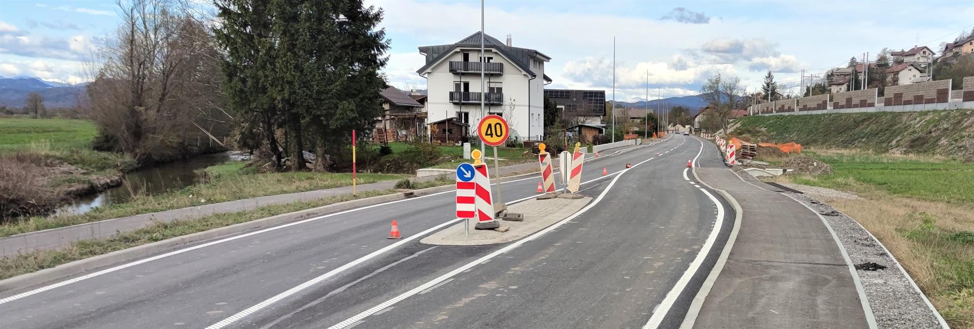 Rekonstruirana Brežanka s kolesarsko povezavo