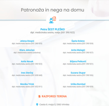 Patronaža Vrhnika