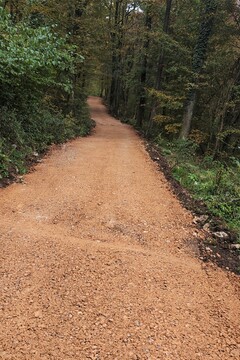 Kolesarsko-pohodniška pot mimo porušenega viadukta - po izvedbi