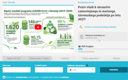 Peticija CLLD