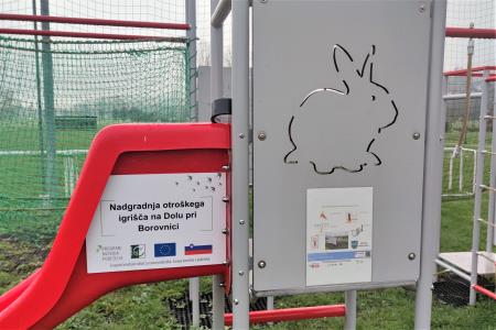 Igralo Dol - obeleženje EU financiranja